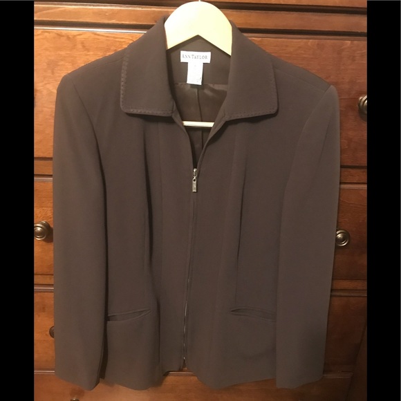 Ann Taylor Jackets & Blazers - Ann Taylor ~ Dark Brown Blazer